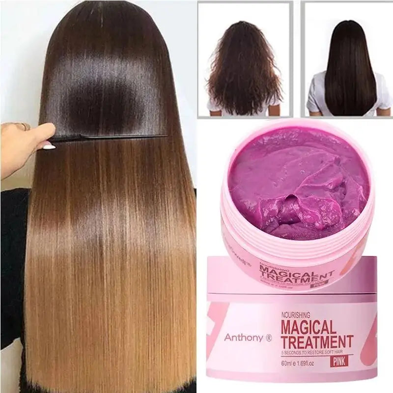 Magical Keratin Hair Mask Repair Damaged Frizzy Hair