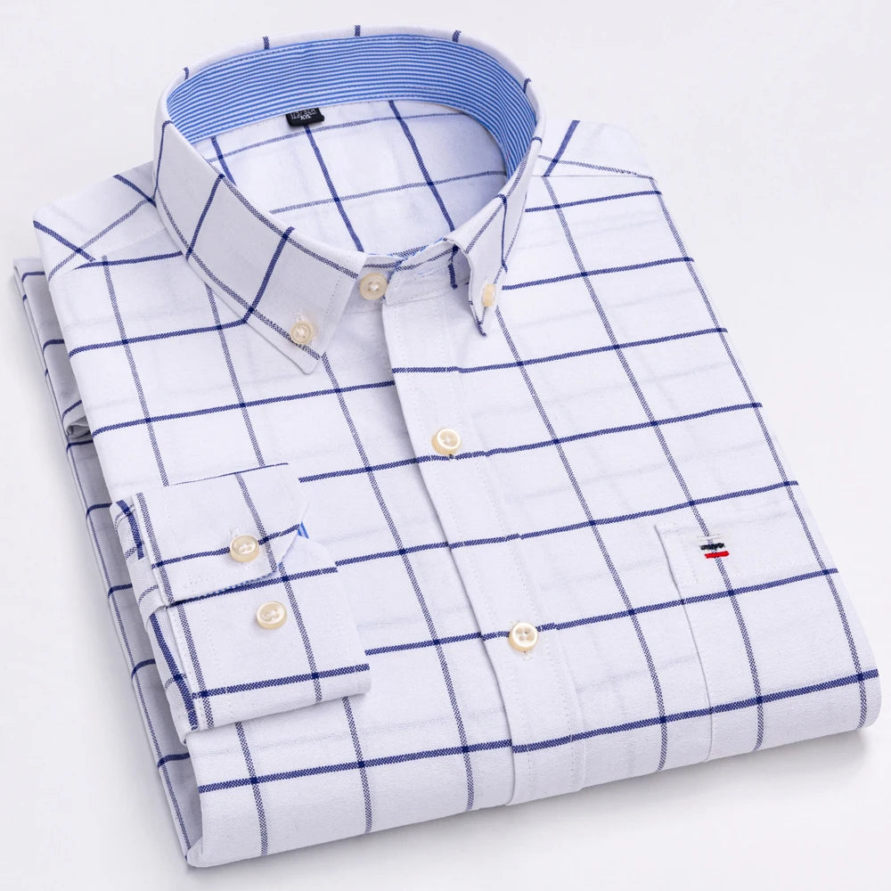 Men Oxford Casual Shirt