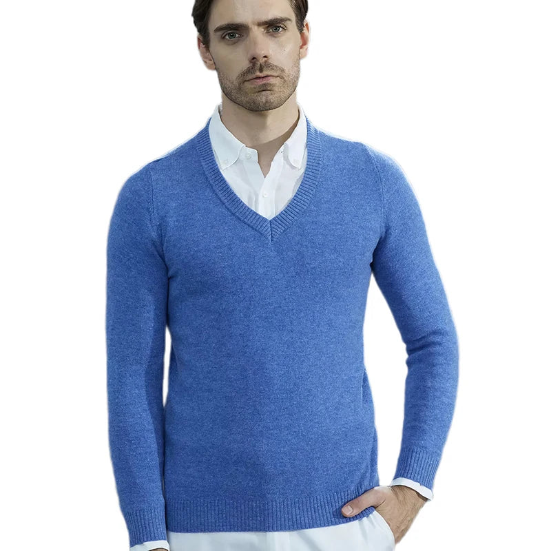 Men Cashmere Wool Sweater