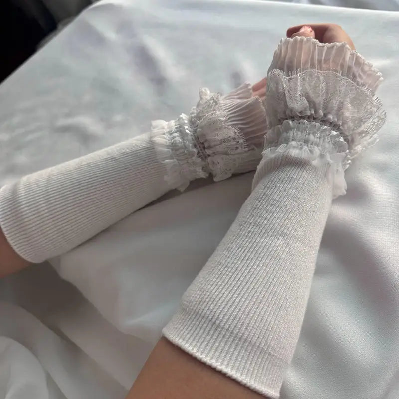 Women Lace Arm Cuffs