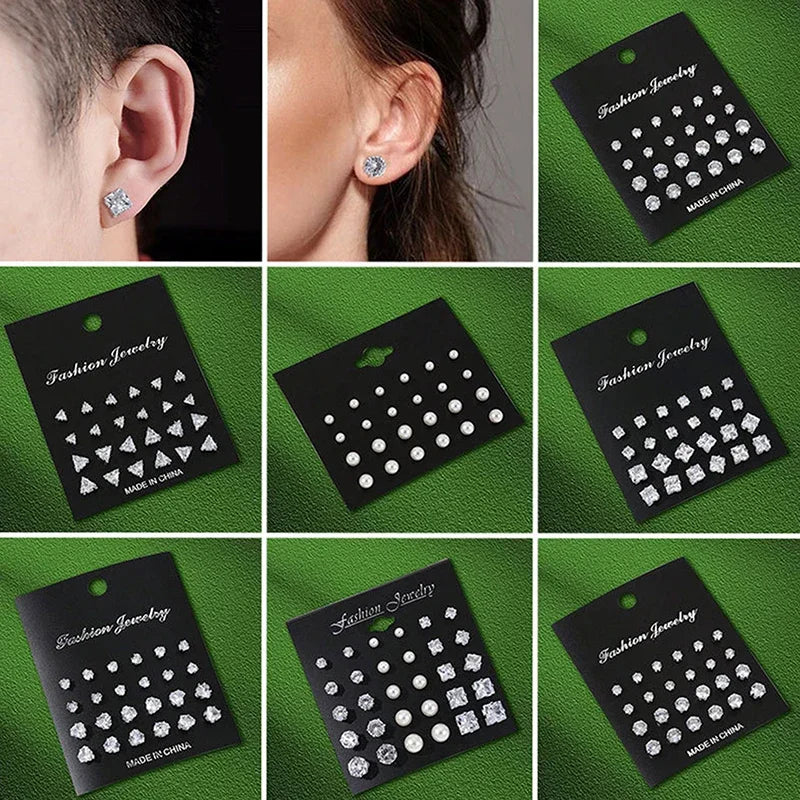 Wedding Rhinestone Stud Earrings