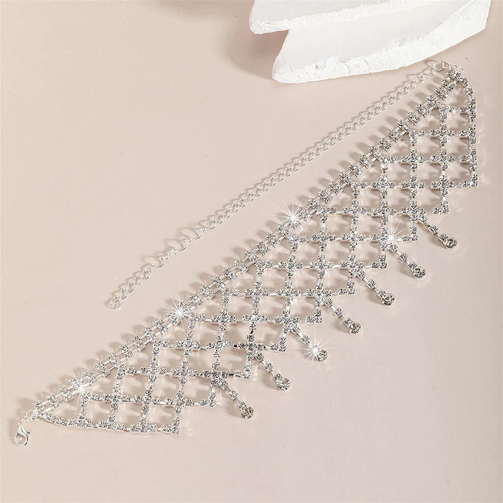 Luxury Crystal Choker Necklace
