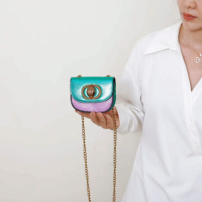 Classic Women Handbag Leather Crossbody Bag