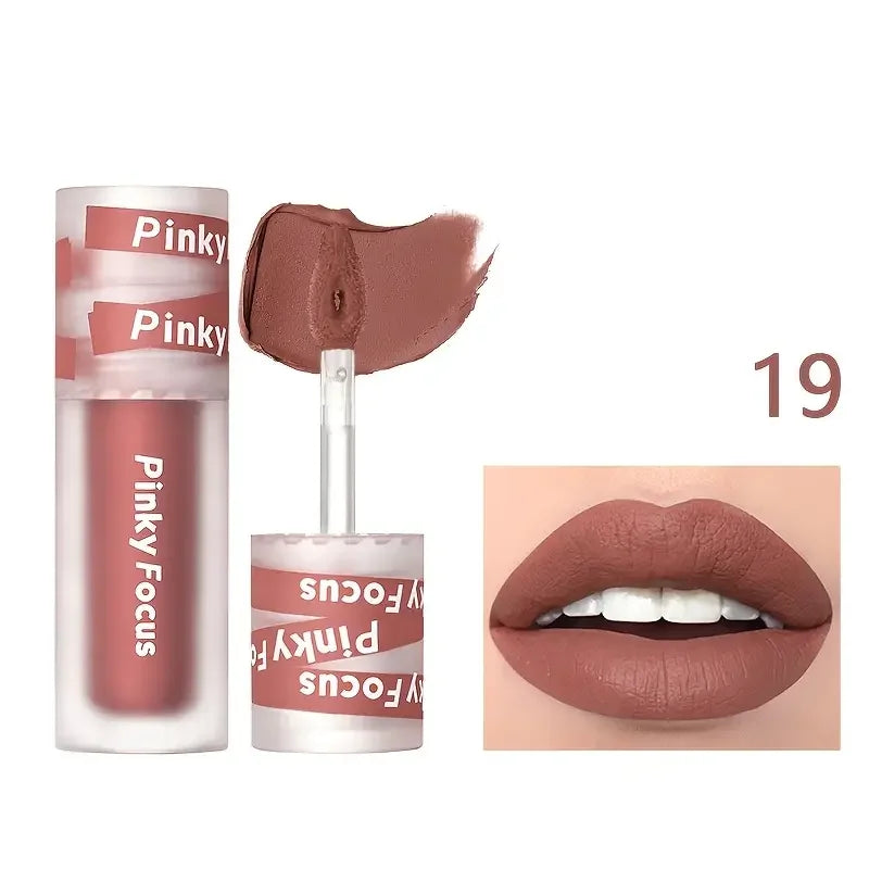 Matte Cream Lip Mud Smooth Texture Waterproof Long Lasting
