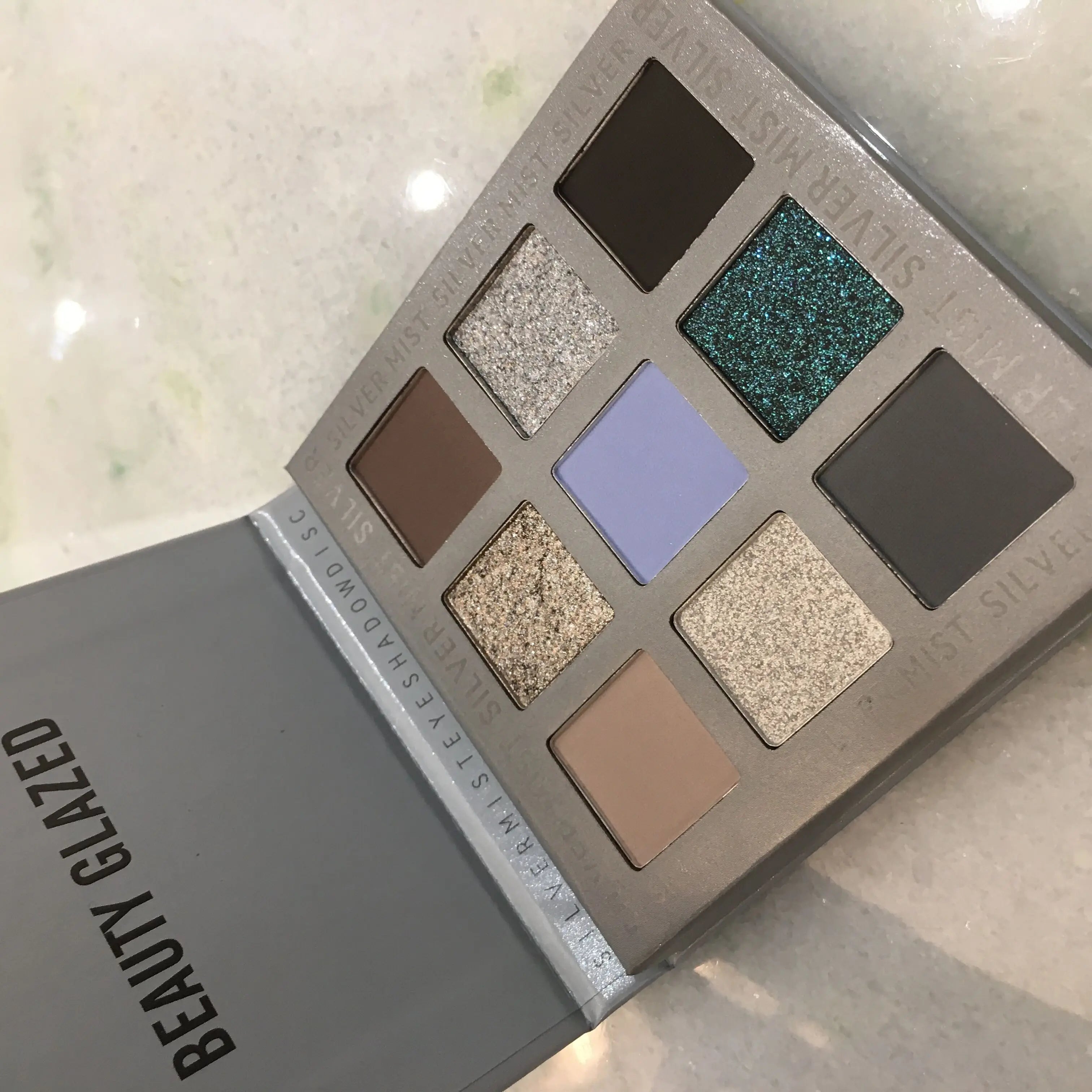 Beauty GLAZED Eyeshadow Palette 9 Color Shimmer