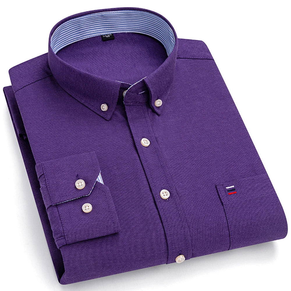 Men Oxford Casual Shirt