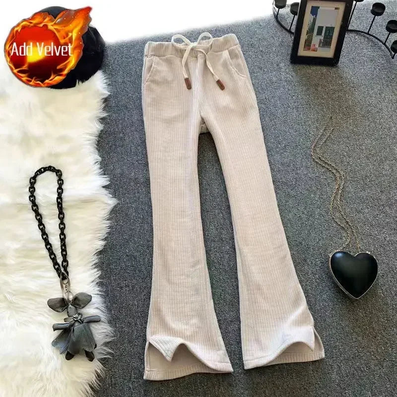 Women High Waist Trousers