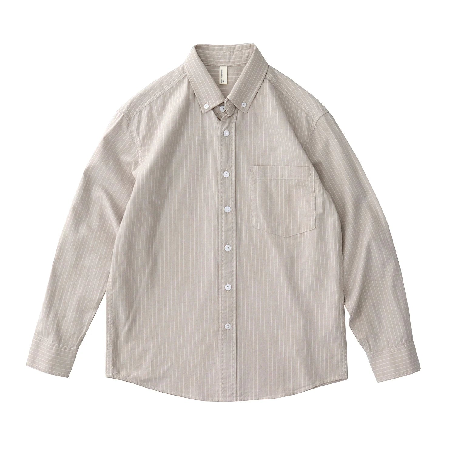Men Pinstripe Oxford Shirt