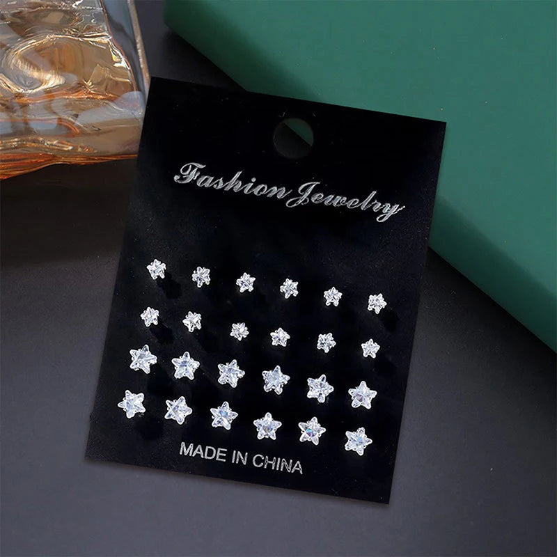 Wedding Rhinestone Stud Earrings
