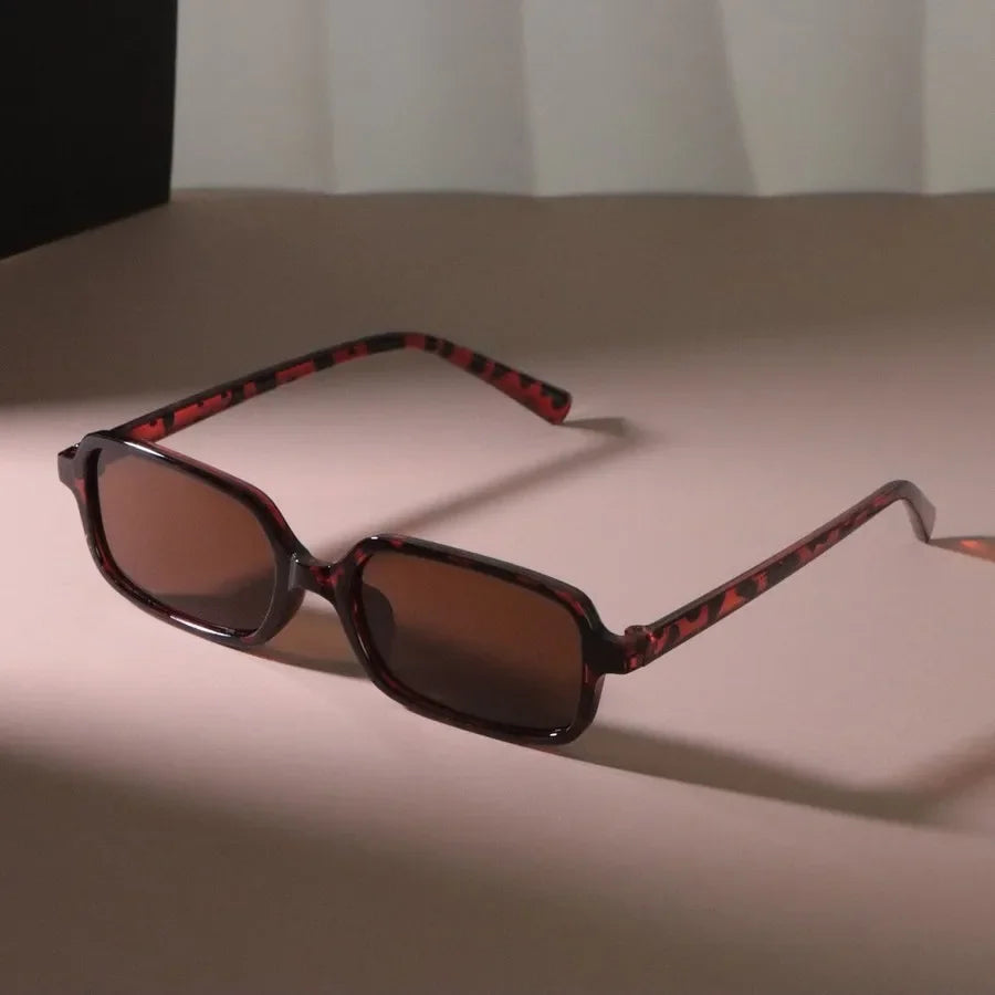 Stylish Square Sunglasses Women Men Trendy Brand