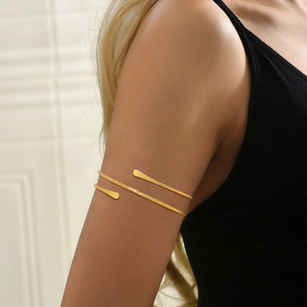Gold Upper Arm Cuff