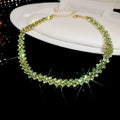 Rhinestone Crystal Choker Necklace