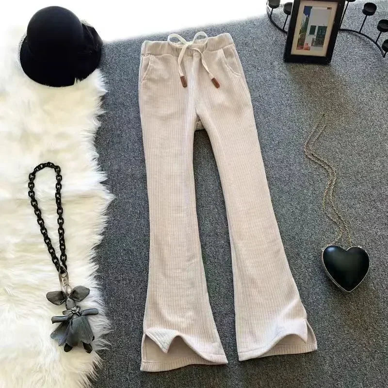 Women High Waist Trousers