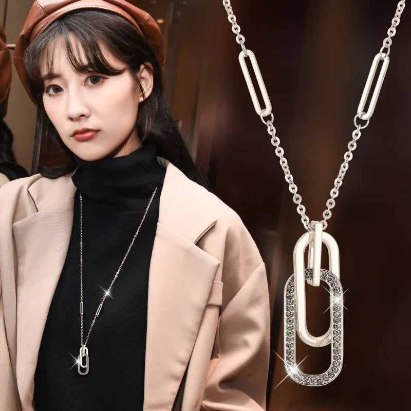 Bohemian Geometric Pendant Necklace