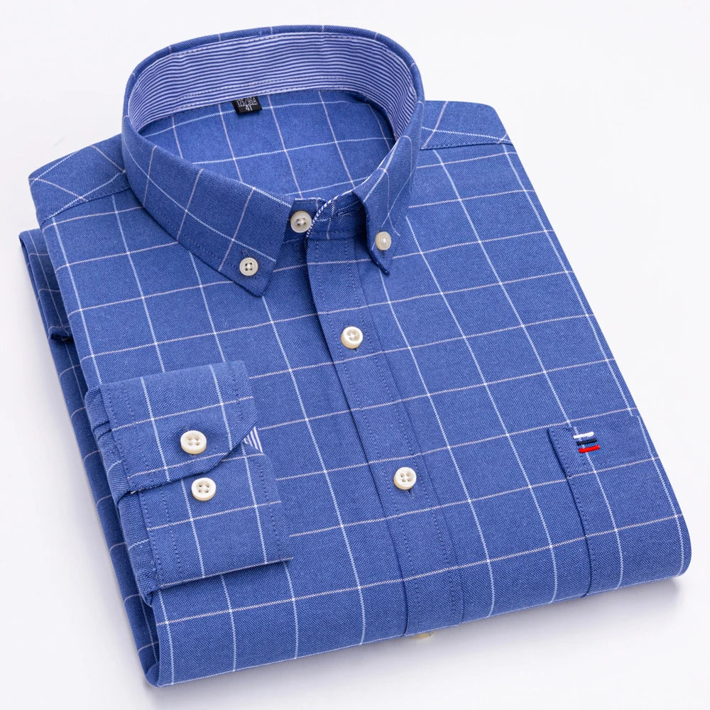 Men Oxford Casual Shirt