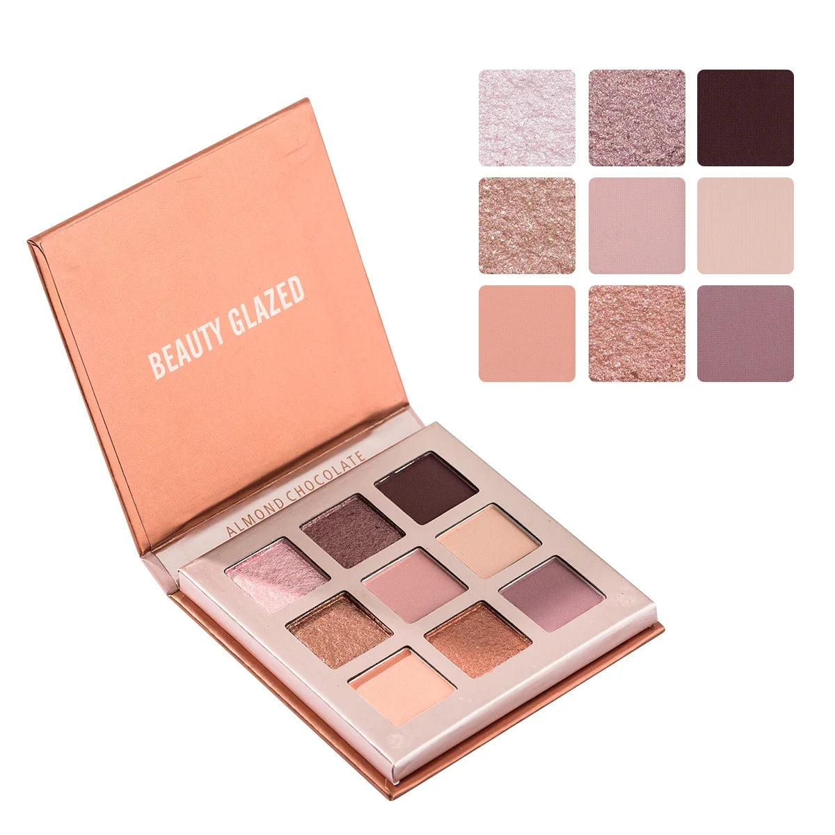 Beauty GLAZED Eyeshadow Palette 9 Color Shimmer