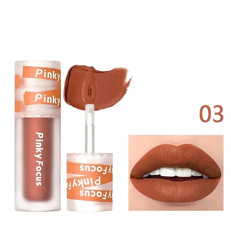 Matte Cream Lip Mud Smooth Texture Waterproof Long Lasting