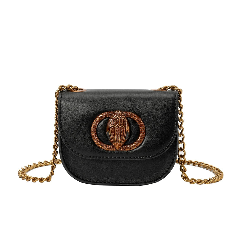 Classic Women Handbag Leather Crossbody Bag