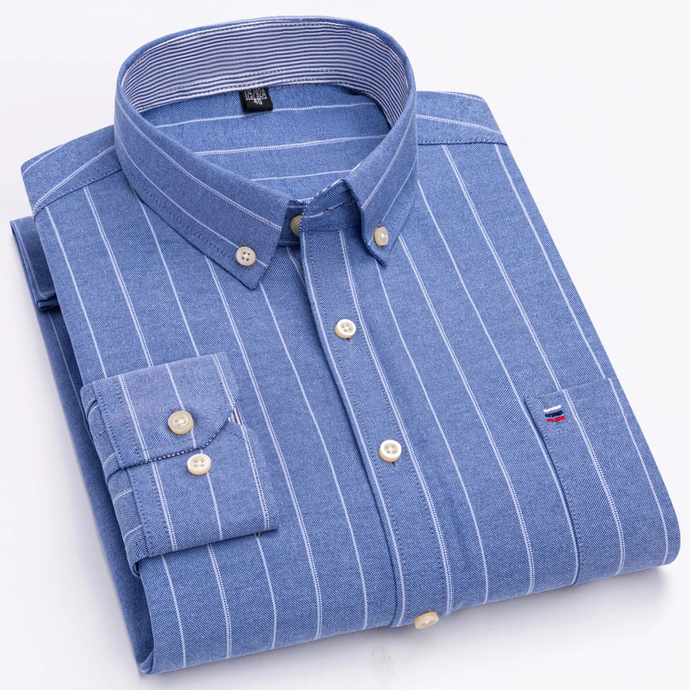 Men Oxford Casual Shirt