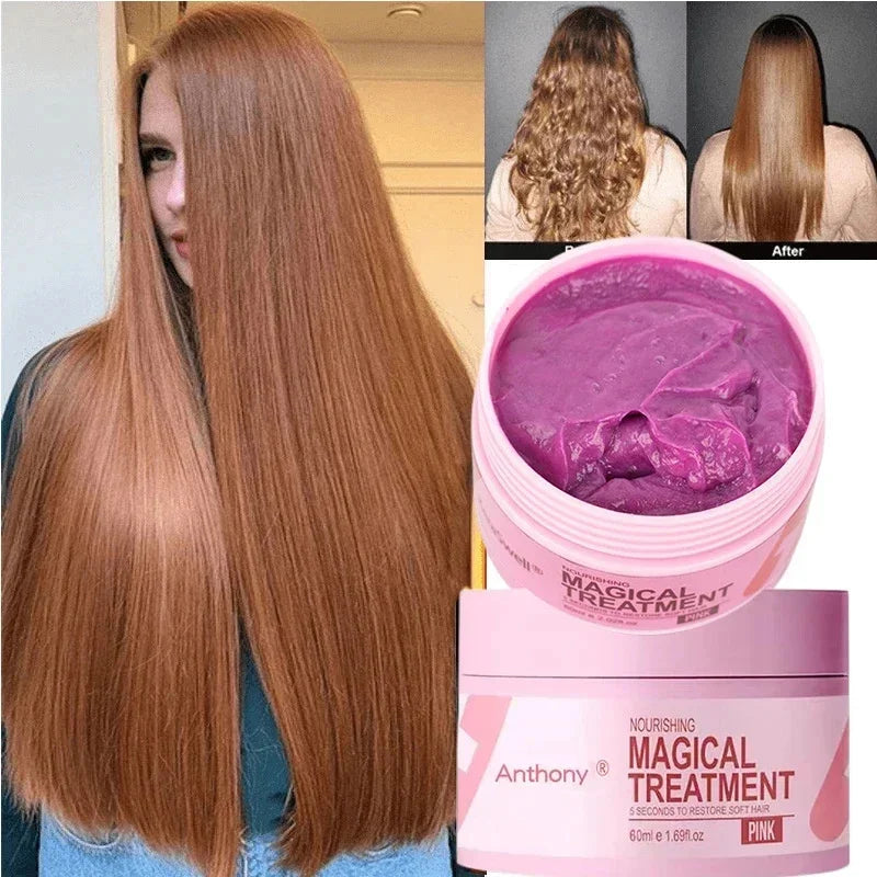 Magical Keratin Hair Mask Repair Damaged Frizzy Hair