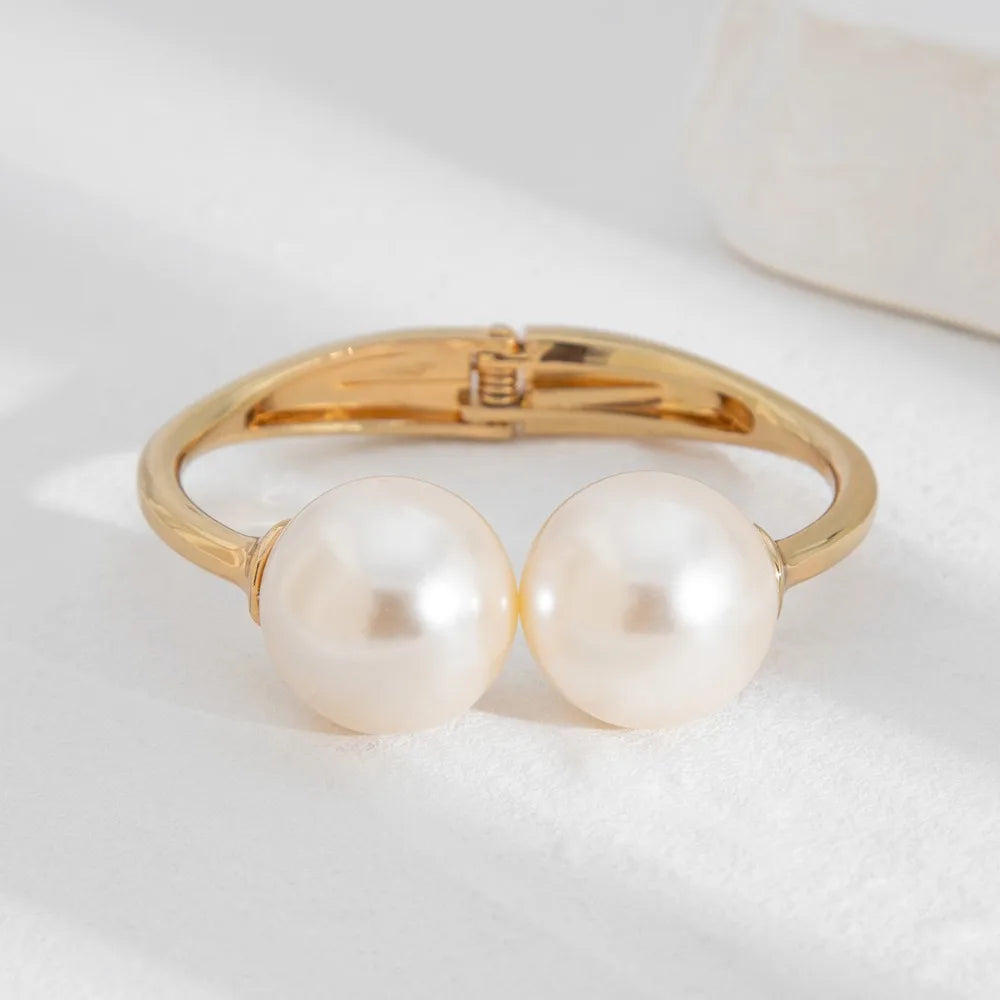 Punk Gold Bangle Bracelet