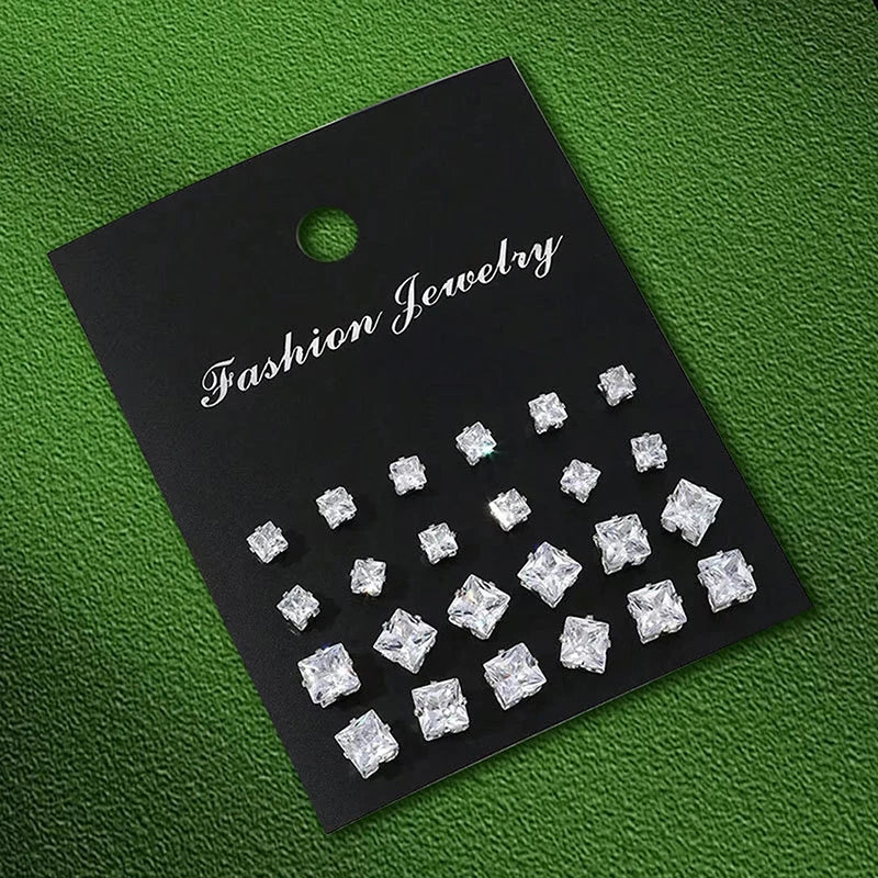 Wedding Rhinestone Stud Earrings