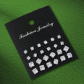 Wedding Rhinestone Stud Earrings