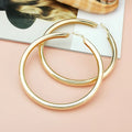 Big Hoop Circle Earrings