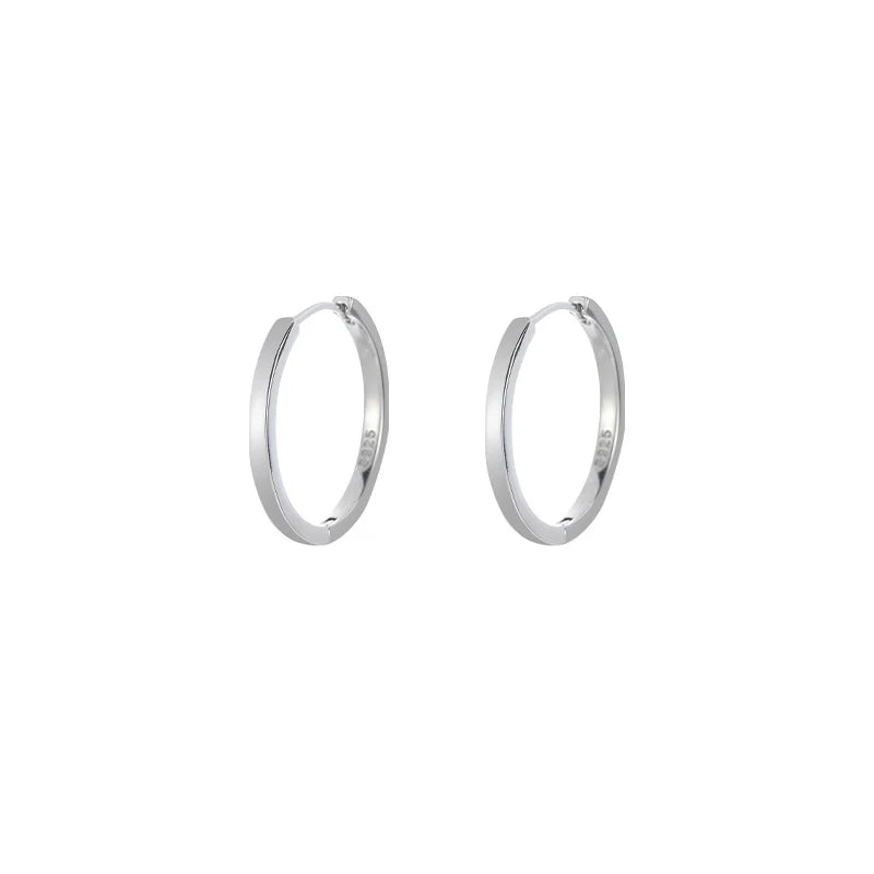 Sterling Silver Hoop Earrings