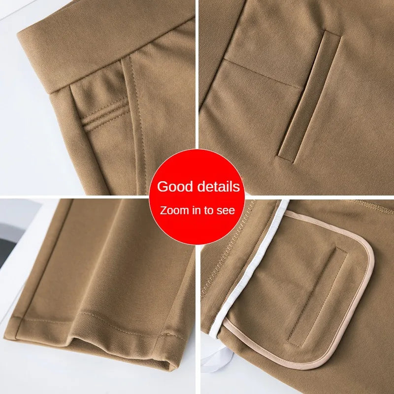 Women High Waist Trousers