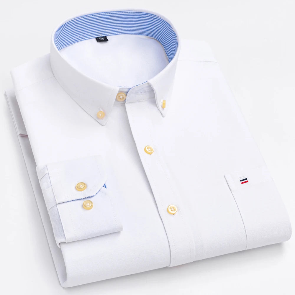 Men Oxford Casual Shirt