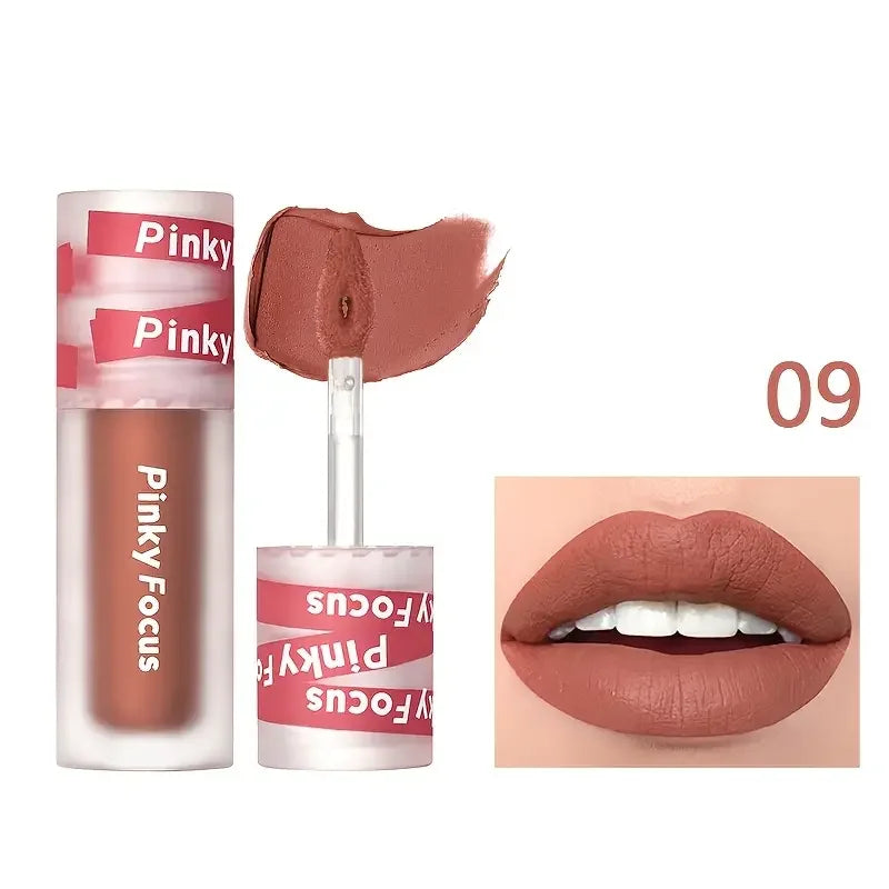 Matte Cream Lip Mud Smooth Texture Waterproof Long Lasting