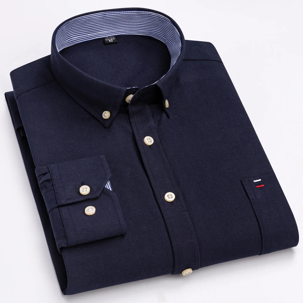 Men Oxford Casual Shirt