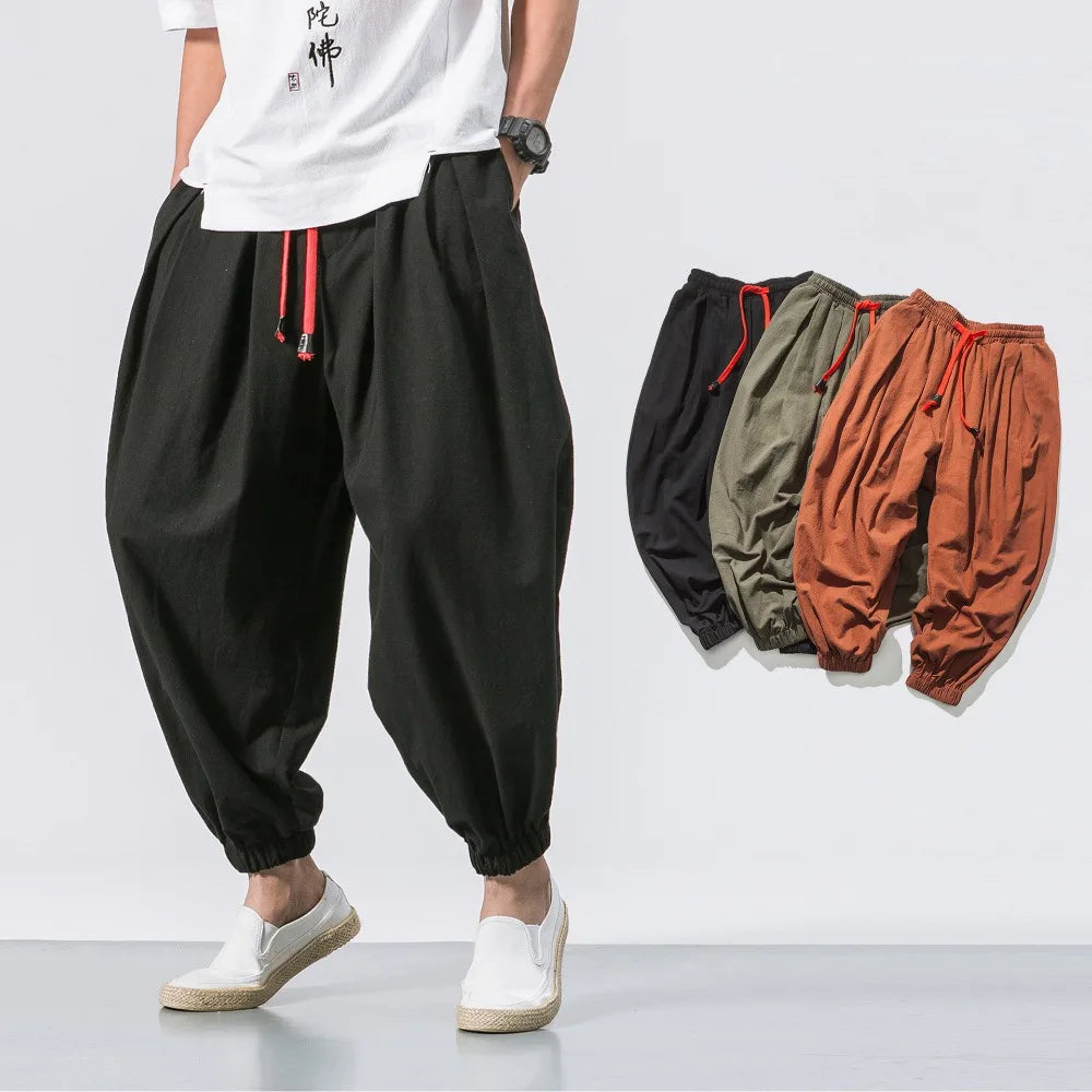 Men Oversized Harem Pants