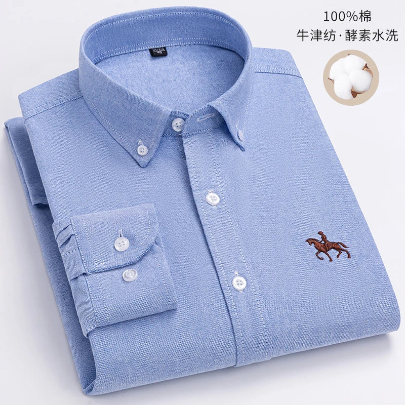 Men Oxford Cotton Shirt