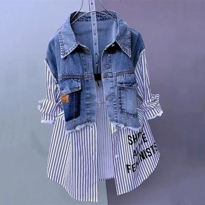 Women Denim Casual Jacket
