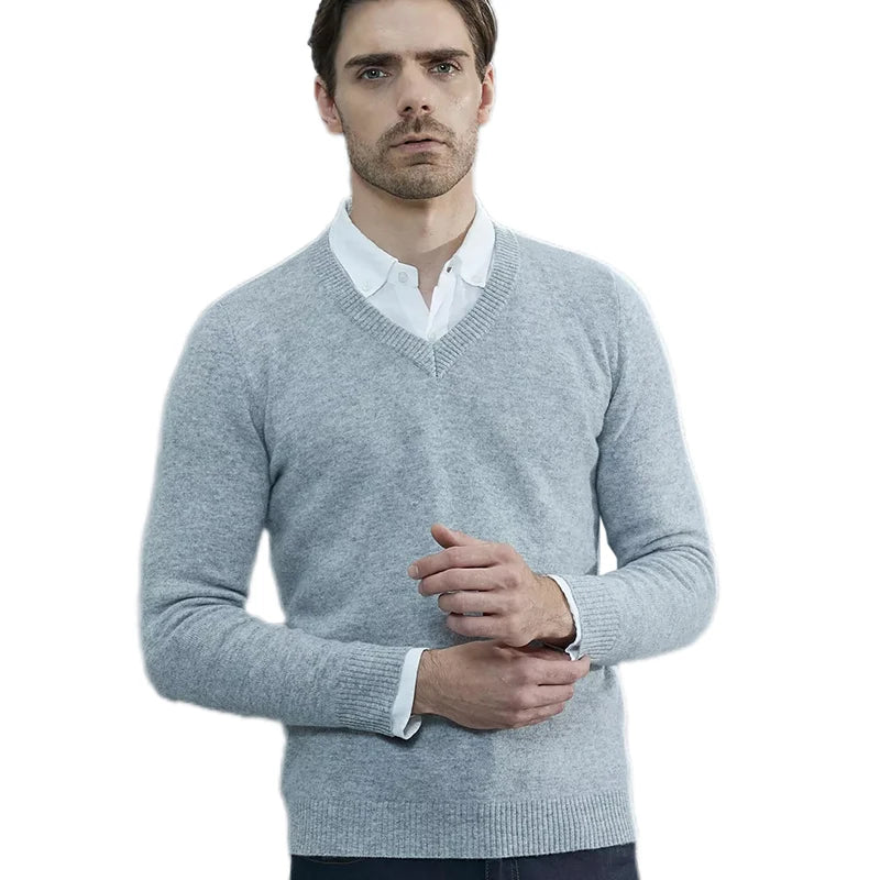Men Cashmere Wool Sweater