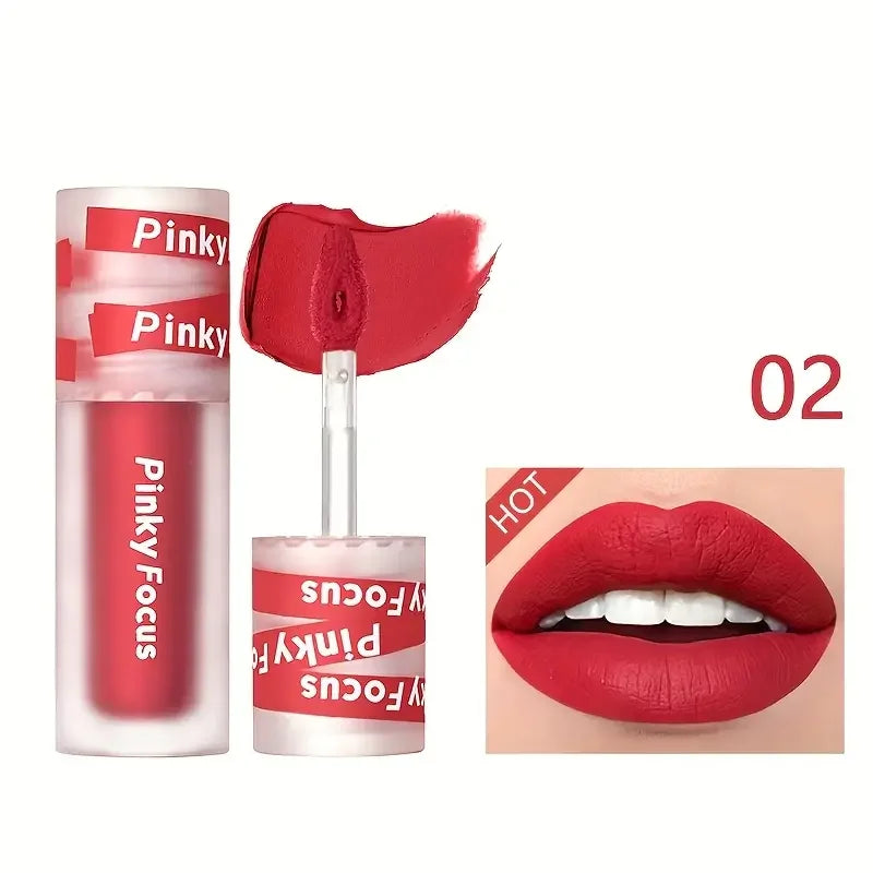 Matte Cream Lip Mud Smooth Texture Waterproof Long Lasting
