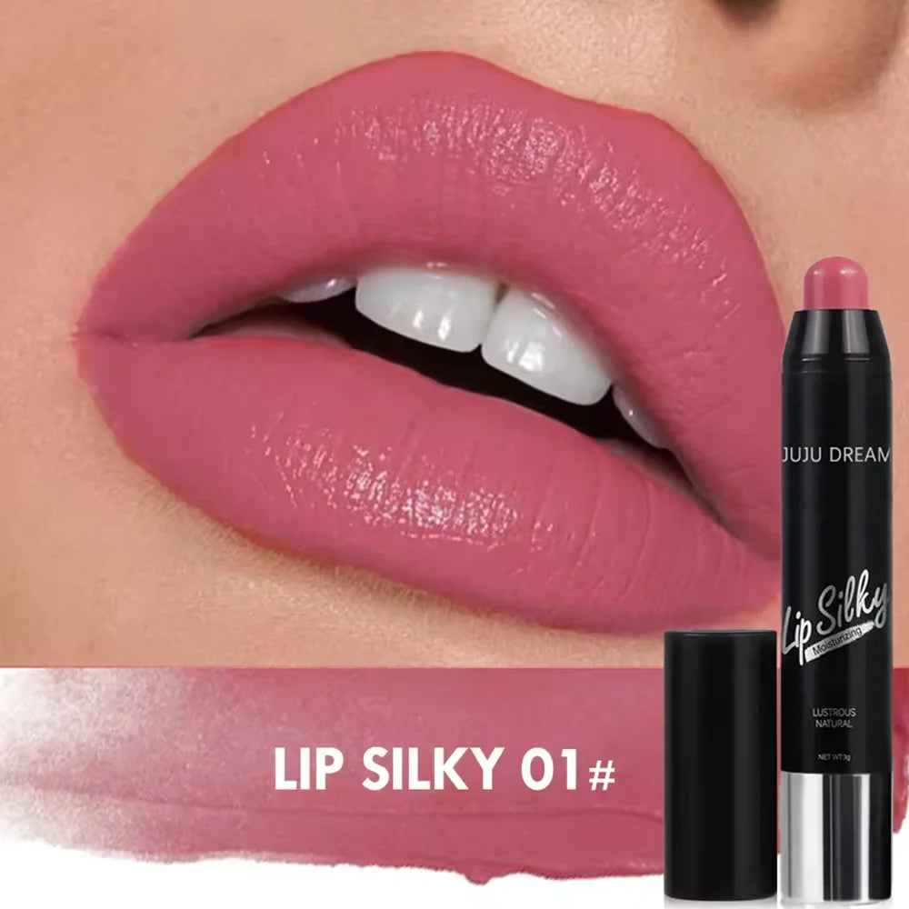 Matte 4 Color Lipstick Pen Waterproof Long Lasting