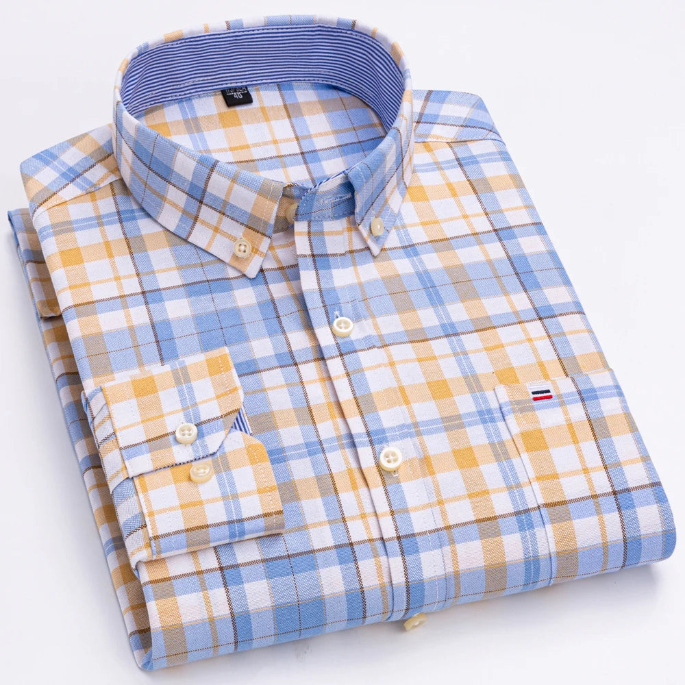 Men Oxford Casual Shirt