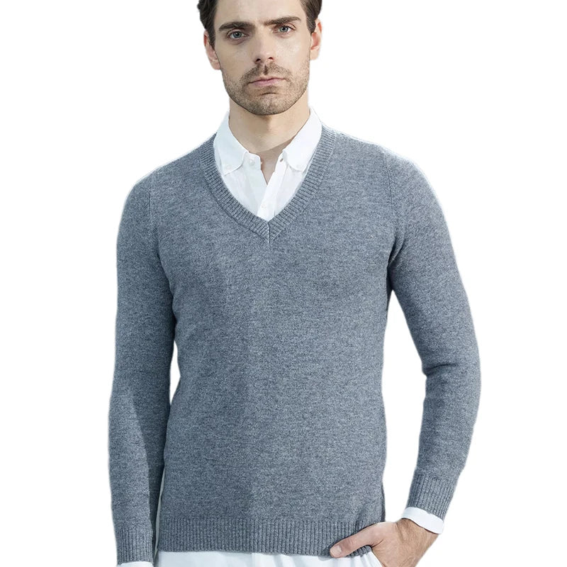 Men Cashmere Wool Sweater