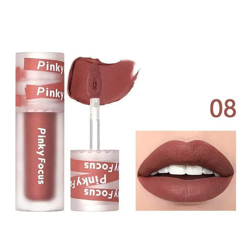 Matte Cream Lip Mud Smooth Texture Waterproof Long Lasting