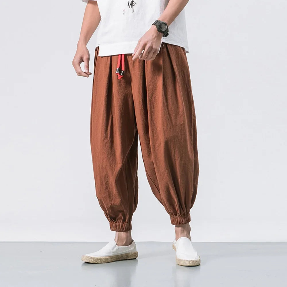 Men Oversized Harem Pants