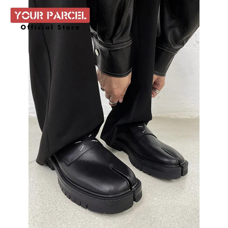 Men Leather Loafer Shoes