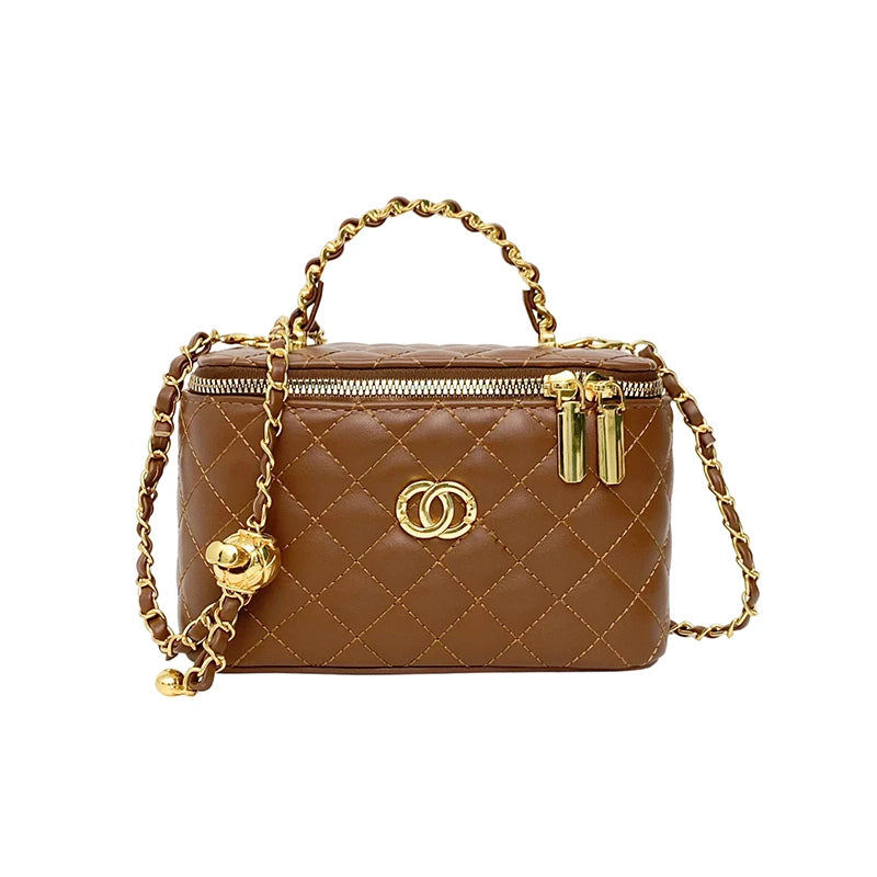 Classic Leather Crossbody Bag Ladies Handbag