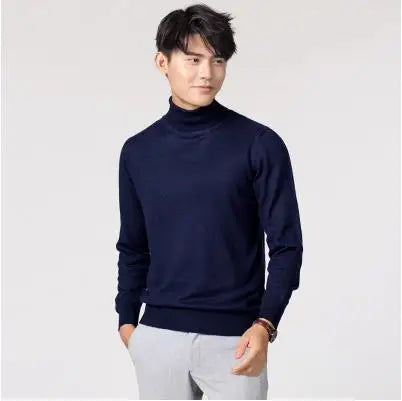 Men Cashmere Turtleneck Sweater