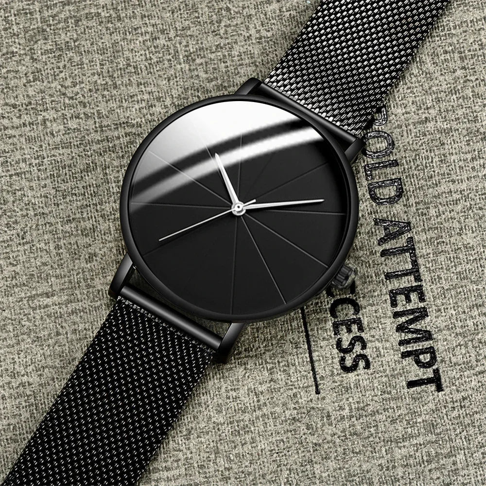 Minimalist Men Fashion Watches Simple Business