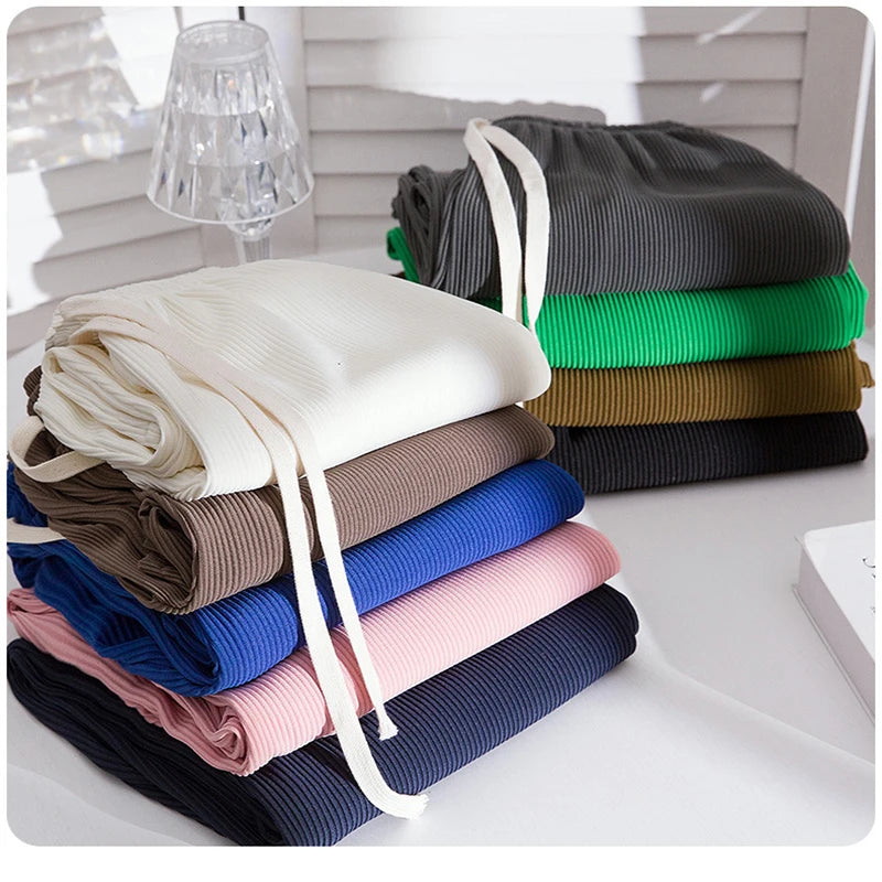 Women High Waist Trousers