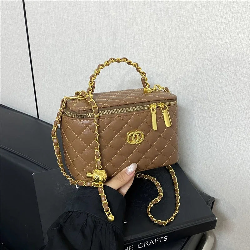 Classic Leather Crossbody Bag Ladies Handbag