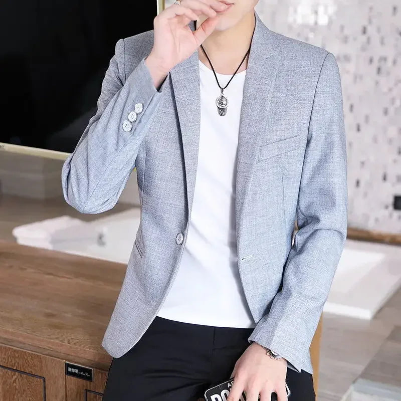 Men Slim Fit Blazer